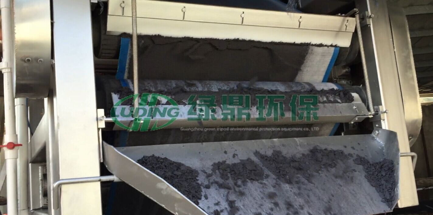 皮革污泥脱水机使用案例（香港） 1